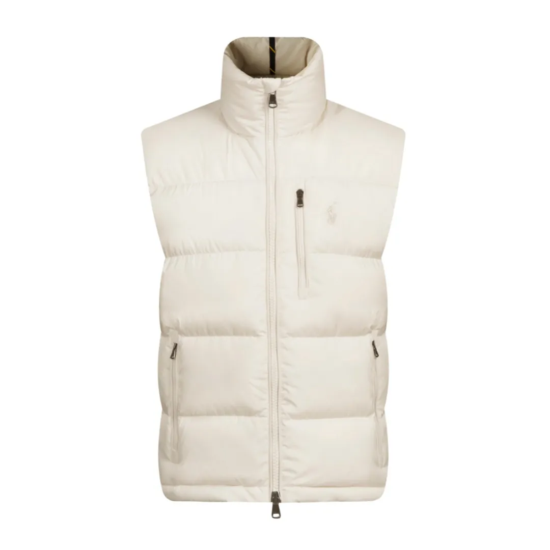 P460 White background picture [Popular in winter] Style number: 25118# Color: Black/Navy/Apricot/Sand Brown Size: S-XL - Ralph Lauren/Ralph Lauren 2025FW Popular winter items stand-up collar multi-zip three-proof GorHam vest down vest - 0.15 grid nylon coating on the face for light three-proof built-in 360T anti-drilling velvet coated gallbladder - corn tooth high-quality resin zipper Five large and small partition zippers on the whole body. Separate mold opening - original mold opening with originality. Full set of customized accessories. 100% detail processing - RL Ralph Lauren classic best-selling small label down vest. Best-selling offline in North America and out of stock all year round. Black and blue basic two-color. 25 new with apricot brown two-color. Simple and versatile. Double internal and external zippers. Very practical. Elastic elastic cord at the hem. Free elastic adjustment. 350 grams of zoned down filling. Warm and comfortable. Warm for winter.